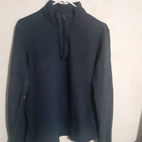 Michael Kors Men's 1/4 Zip Pullover Sweater in Size L - Picture 1 of 5